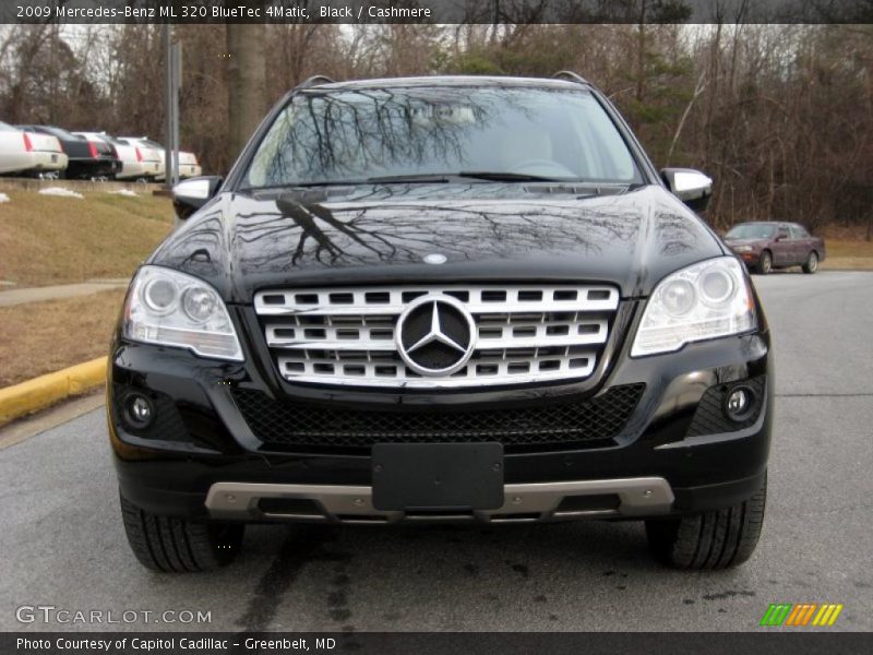 Black / Cashmere 2009 Mercedes-Benz ML 320 BlueTec 4Matic