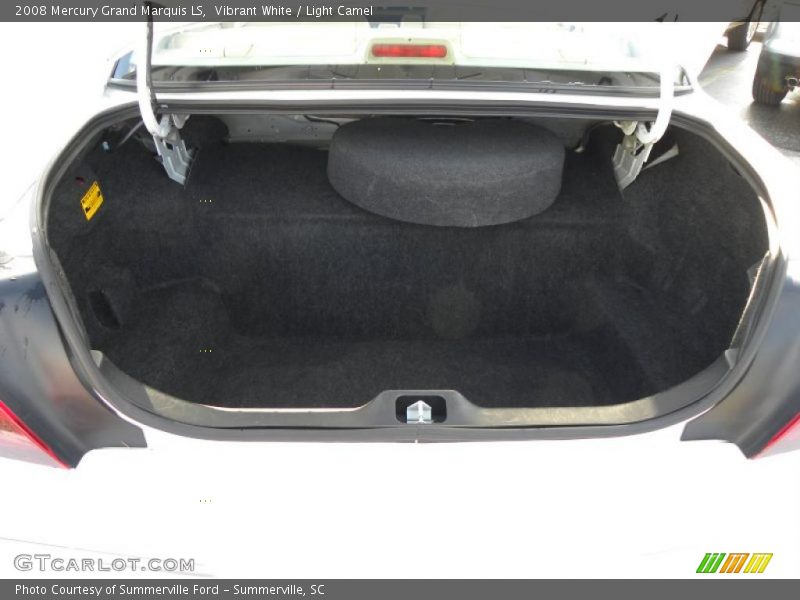 Vibrant White / Light Camel 2008 Mercury Grand Marquis LS