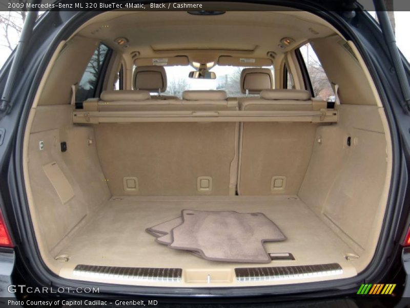  2009 ML 320 BlueTec 4Matic Trunk