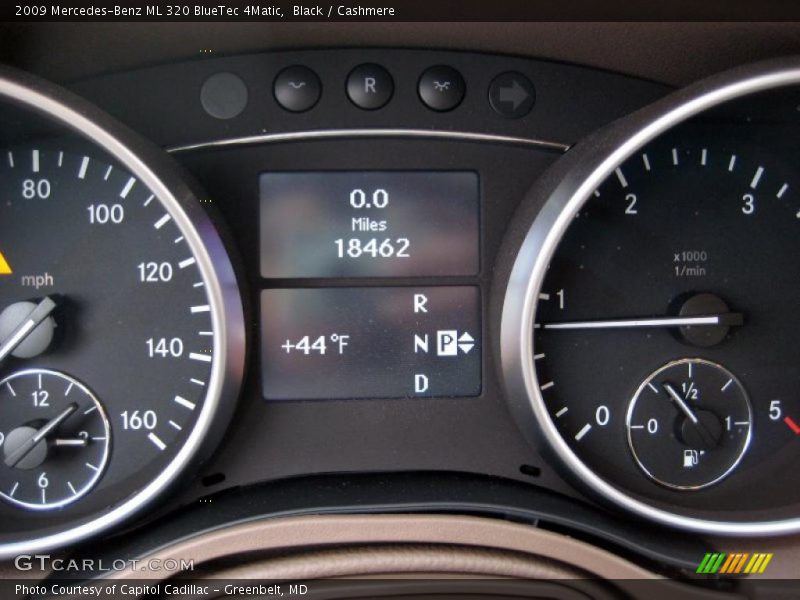 Black / Cashmere 2009 Mercedes-Benz ML 320 BlueTec 4Matic