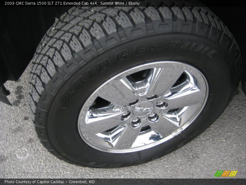 2009 Sierra 1500 SLT Z71 Extended Cab 4x4 Wheel