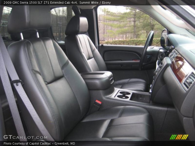  2009 Sierra 1500 SLT Z71 Extended Cab 4x4 Ebony Interior