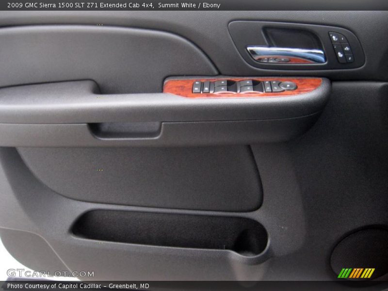 Door Panel of 2009 Sierra 1500 SLT Z71 Extended Cab 4x4