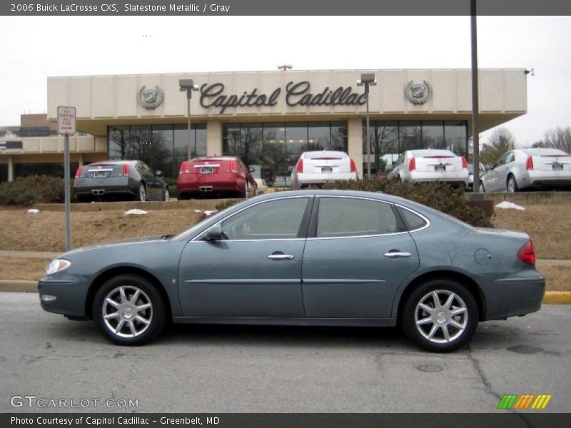 Slatestone Metallic / Gray 2006 Buick LaCrosse CXS