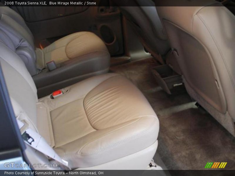Blue Mirage Metallic / Stone 2008 Toyota Sienna XLE