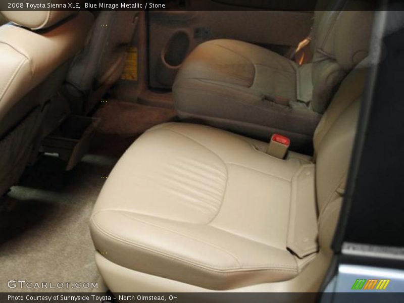 Blue Mirage Metallic / Stone 2008 Toyota Sienna XLE