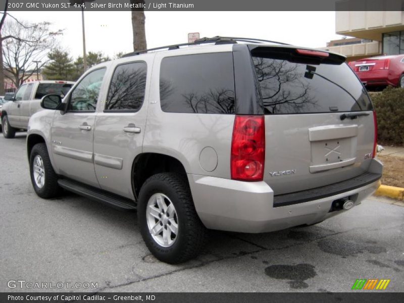 Silver Birch Metallic / Light Titanium 2007 GMC Yukon SLT 4x4