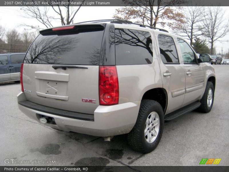 Silver Birch Metallic / Light Titanium 2007 GMC Yukon SLT 4x4