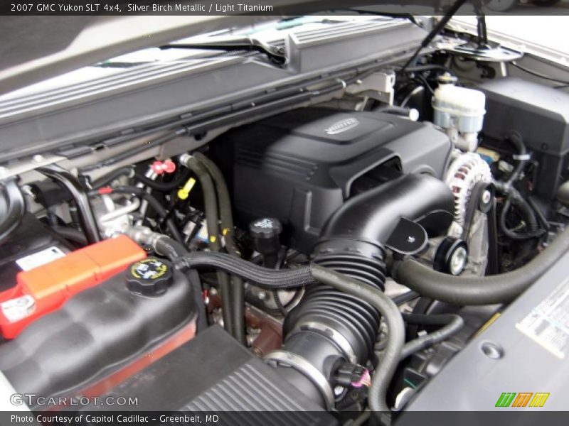 Silver Birch Metallic / Light Titanium 2007 GMC Yukon SLT 4x4