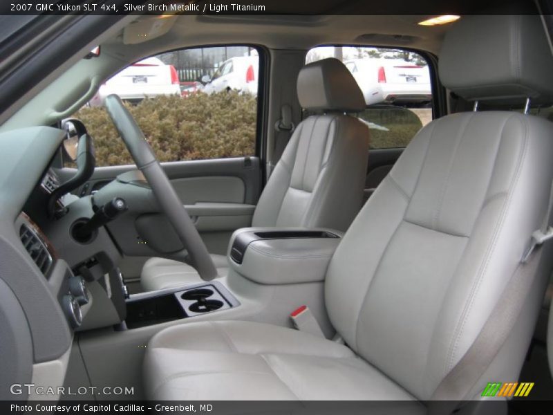 Silver Birch Metallic / Light Titanium 2007 GMC Yukon SLT 4x4