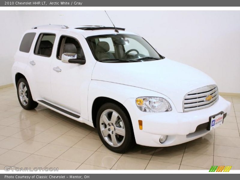 Arctic White / Gray 2010 Chevrolet HHR LT