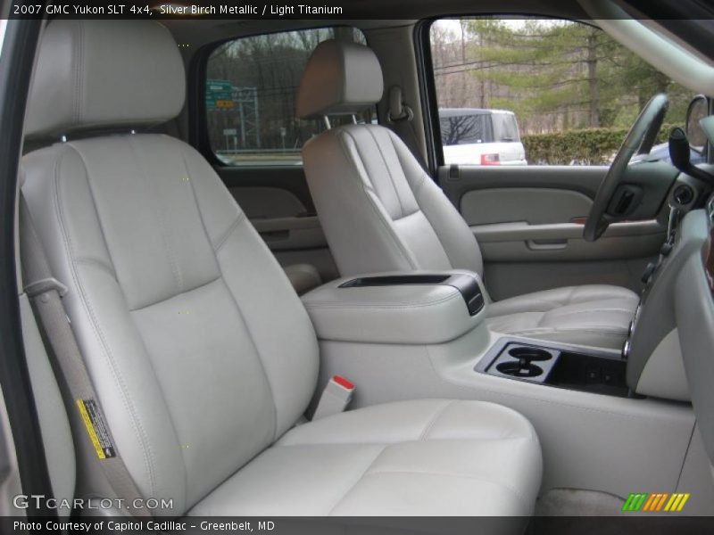 Silver Birch Metallic / Light Titanium 2007 GMC Yukon SLT 4x4