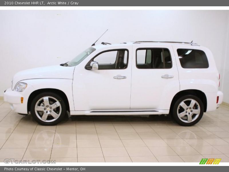 Arctic White / Gray 2010 Chevrolet HHR LT
