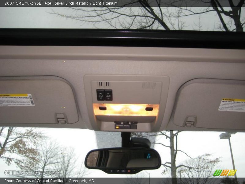Silver Birch Metallic / Light Titanium 2007 GMC Yukon SLT 4x4