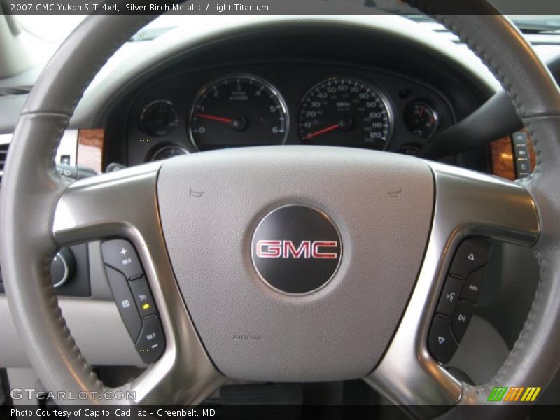 Silver Birch Metallic / Light Titanium 2007 GMC Yukon SLT 4x4