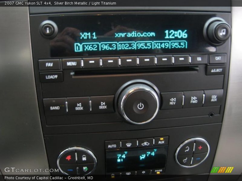 Silver Birch Metallic / Light Titanium 2007 GMC Yukon SLT 4x4