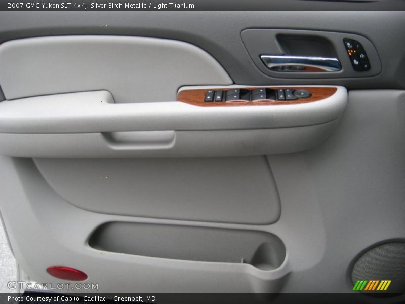 Silver Birch Metallic / Light Titanium 2007 GMC Yukon SLT 4x4