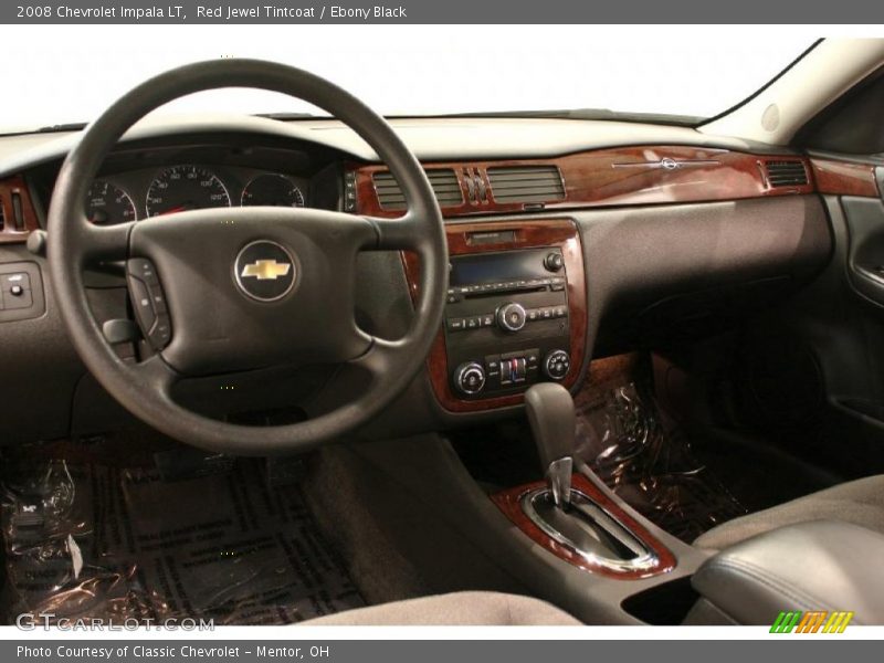 Red Jewel Tintcoat / Ebony Black 2008 Chevrolet Impala LT