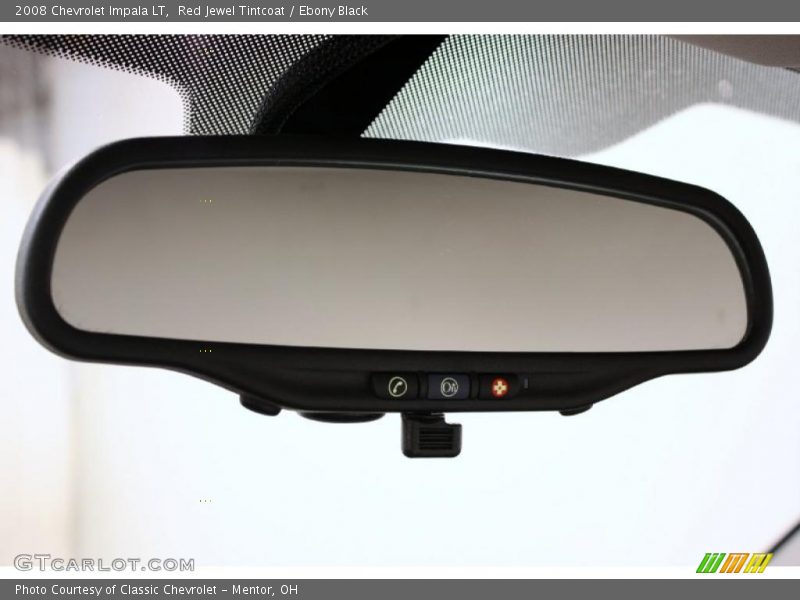 Red Jewel Tintcoat / Ebony Black 2008 Chevrolet Impala LT