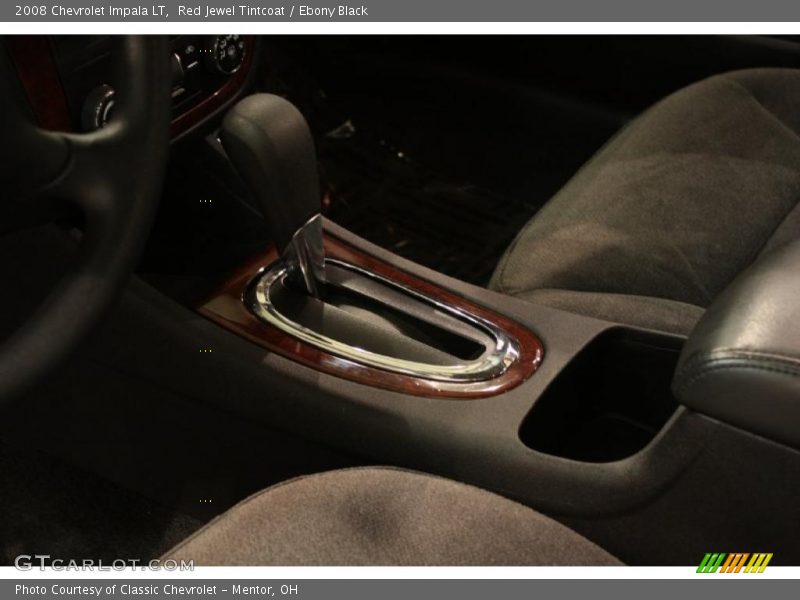 Red Jewel Tintcoat / Ebony Black 2008 Chevrolet Impala LT