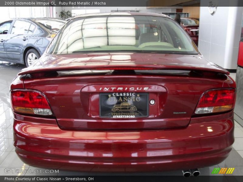 Ruby Red Metallic / Mocha 2000 Oldsmobile Intrigue GL