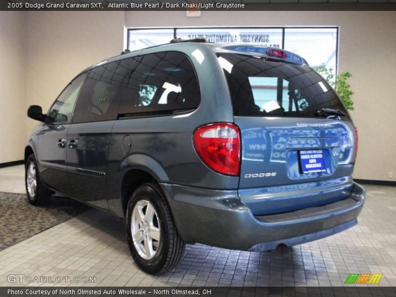 Atlantic Blue Pearl / Dark Khaki/Light Graystone 2005 Dodge Grand Caravan SXT