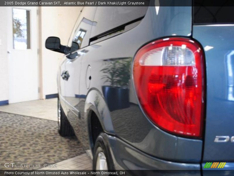 Atlantic Blue Pearl / Dark Khaki/Light Graystone 2005 Dodge Grand Caravan SXT