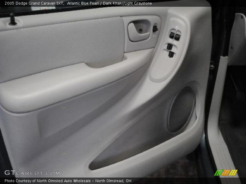 Atlantic Blue Pearl / Dark Khaki/Light Graystone 2005 Dodge Grand Caravan SXT