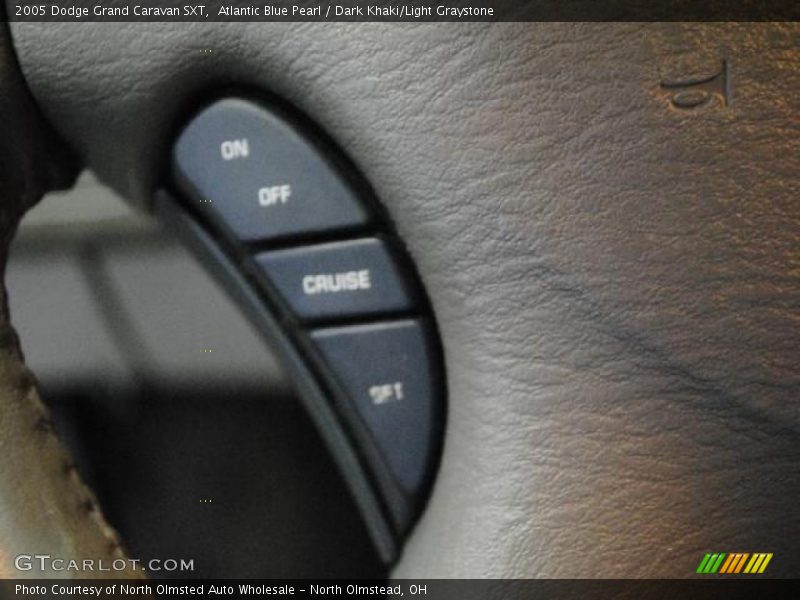 Atlantic Blue Pearl / Dark Khaki/Light Graystone 2005 Dodge Grand Caravan SXT
