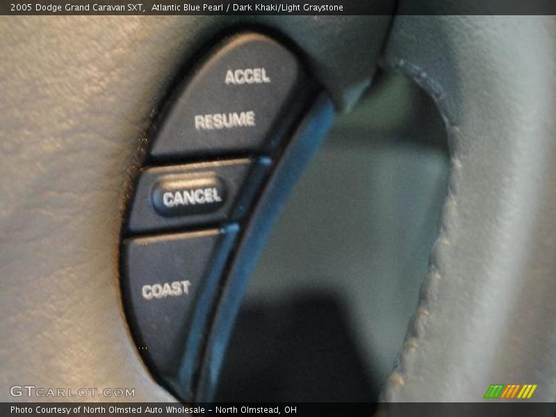Atlantic Blue Pearl / Dark Khaki/Light Graystone 2005 Dodge Grand Caravan SXT