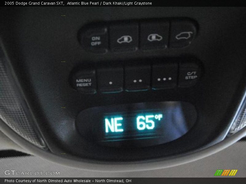 Atlantic Blue Pearl / Dark Khaki/Light Graystone 2005 Dodge Grand Caravan SXT