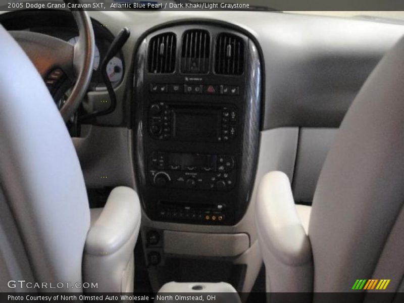 Atlantic Blue Pearl / Dark Khaki/Light Graystone 2005 Dodge Grand Caravan SXT