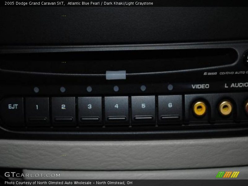 Atlantic Blue Pearl / Dark Khaki/Light Graystone 2005 Dodge Grand Caravan SXT