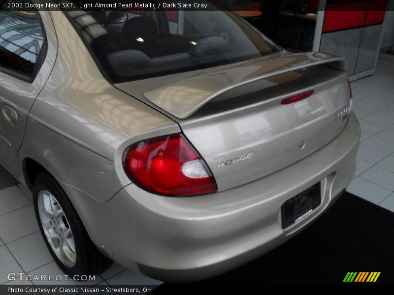 Light Almond Pearl Metallic / Dark Slate Gray 2002 Dodge Neon SXT