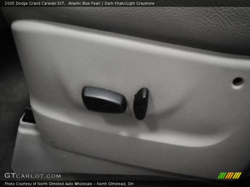 Atlantic Blue Pearl / Dark Khaki/Light Graystone 2005 Dodge Grand Caravan SXT