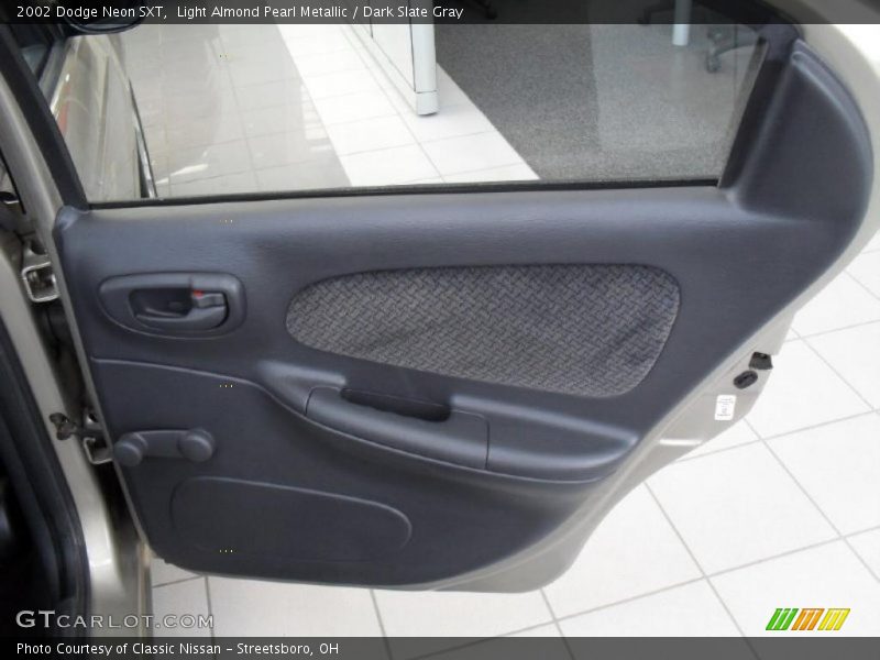 Light Almond Pearl Metallic / Dark Slate Gray 2002 Dodge Neon SXT