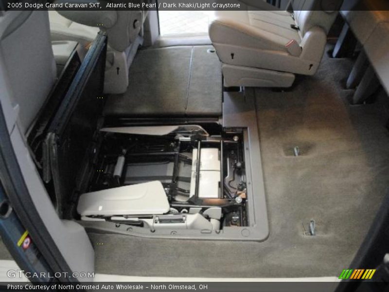Atlantic Blue Pearl / Dark Khaki/Light Graystone 2005 Dodge Grand Caravan SXT