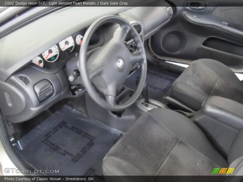 Light Almond Pearl Metallic / Dark Slate Gray 2002 Dodge Neon SXT