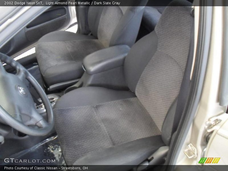 Light Almond Pearl Metallic / Dark Slate Gray 2002 Dodge Neon SXT