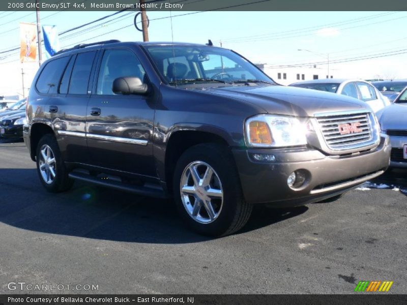 Medium Brown Metallic / Ebony 2008 GMC Envoy SLT 4x4