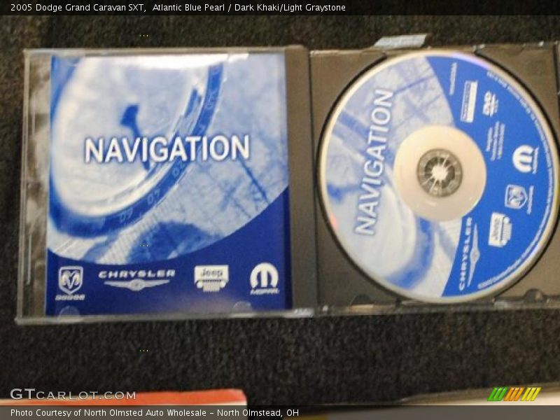 Atlantic Blue Pearl / Dark Khaki/Light Graystone 2005 Dodge Grand Caravan SXT
