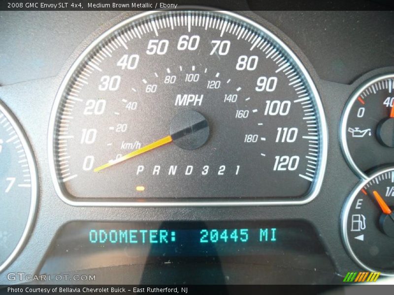 Medium Brown Metallic / Ebony 2008 GMC Envoy SLT 4x4