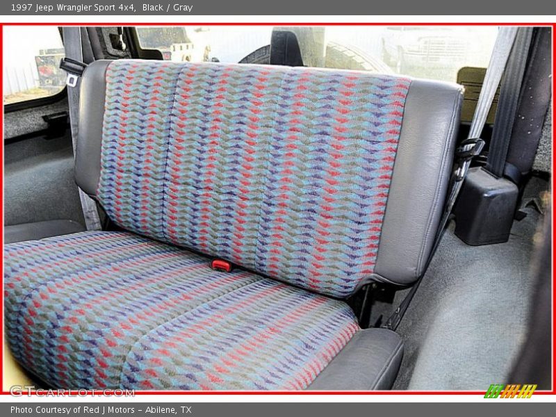 Black / Gray 1997 Jeep Wrangler Sport 4x4