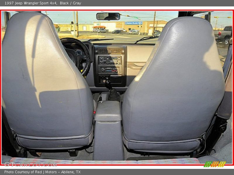 Black / Gray 1997 Jeep Wrangler Sport 4x4