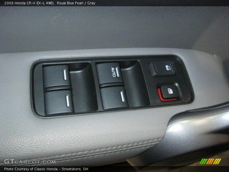Controls of 2009 CR-V EX-L 4WD