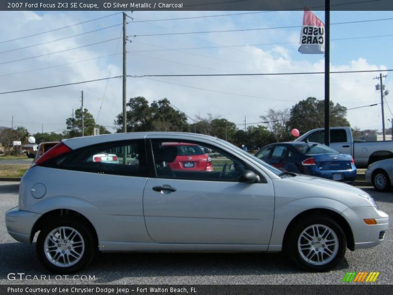 CD Silver Metallic / Charcoal 2007 Ford Focus ZX3 SE Coupe