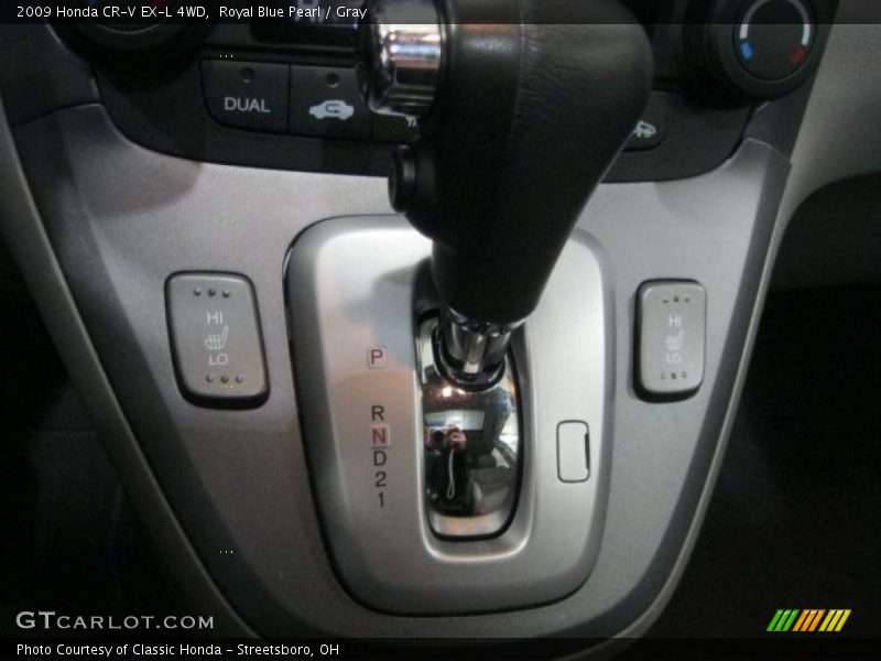  2009 CR-V EX-L 4WD 5 Speed Automatic Shifter