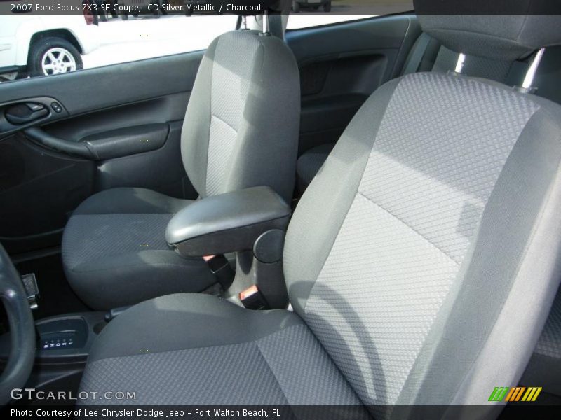 CD Silver Metallic / Charcoal 2007 Ford Focus ZX3 SE Coupe
