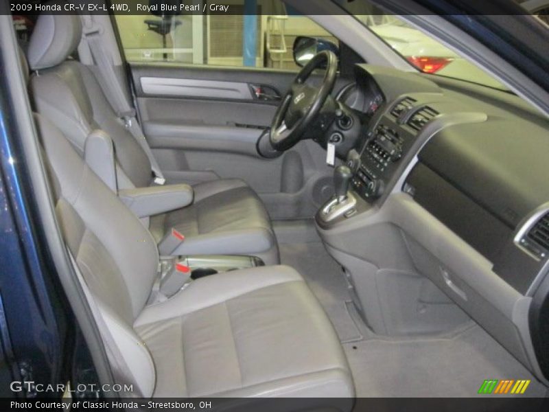  2009 CR-V EX-L 4WD Gray Interior