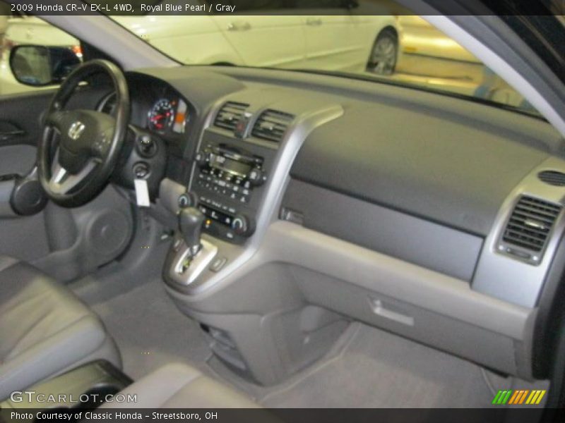 Dashboard of 2009 CR-V EX-L 4WD